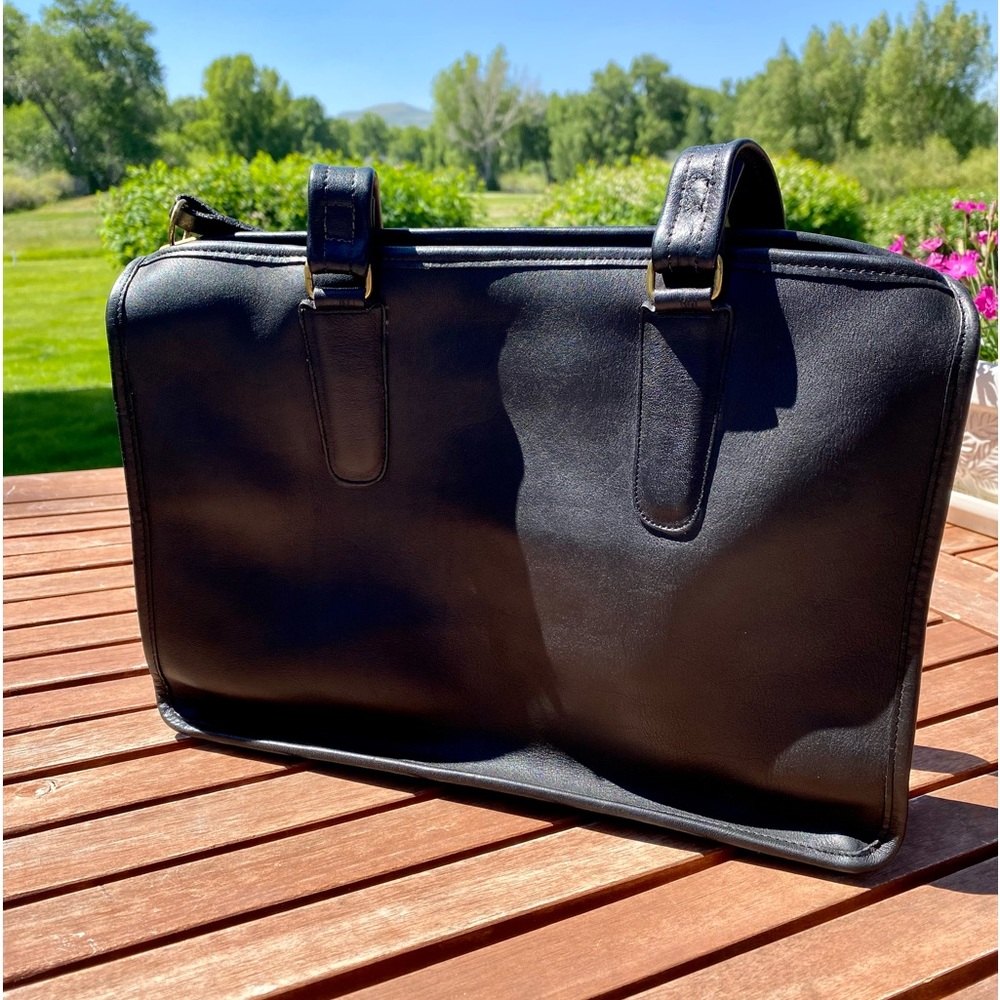 Coach Vintage NYC Slim Satchel Leather Bag